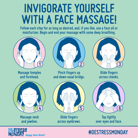 Face Relax GIF by DeStress Monday