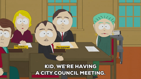 Group Meeting GIF by South Park - Find & Share on GIPHY