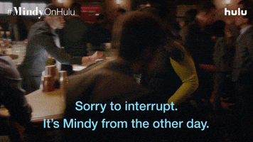 the mindy project flirting GIF by HULU