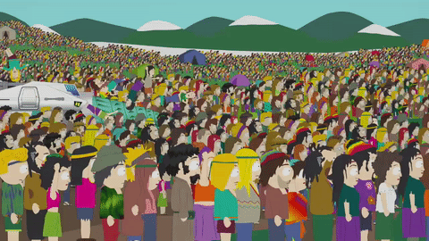 Crowd Accident GIF by South Park - Find & Share on GIPHY
