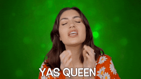 Yas Queen GIF by K.I.D - Find & Share on GIPHY