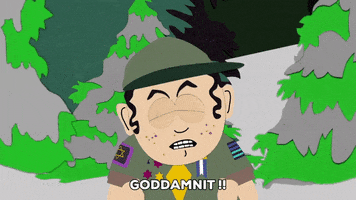 mad goddamnit GIF by South Park
