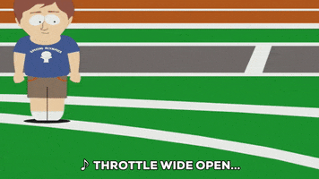 javelin throw sport GIF by South Park 