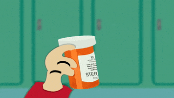 pills holding GIF by South Park 