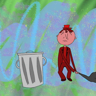 yesthisisandykay people you the trash GIF