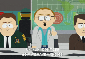 robot questioning GIF by South Park 