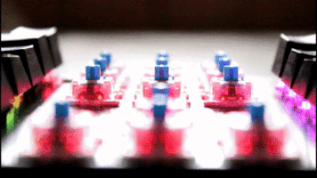 aksara mechanical keyboard rgb keyboard motospeed inflictor ck 104 GIF
