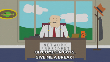 canadian network president GIF by South Park 
