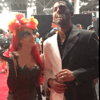 poison ivy laughing GIF by New York Comic Con
