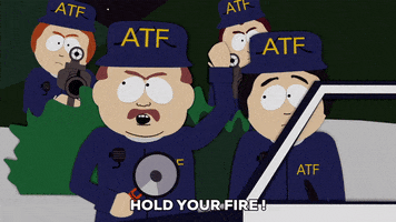 cops yelling GIF by South Park 