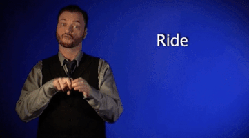 Sign Language Ride GIF by Sign with Robert