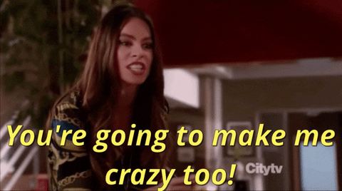 You'Re Not Going To Make Me Crazy Too Sofia Vergara GIF by Identity - Find & Share on GIPHY
