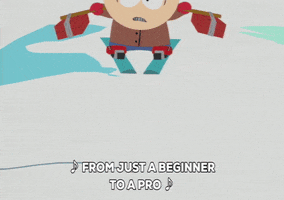 stan marsh skiing GIF by South Park 