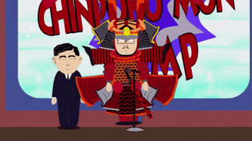 japanese samurai GIF by South Park 