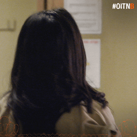 not listening orange is the new black GIF by NETFLIX