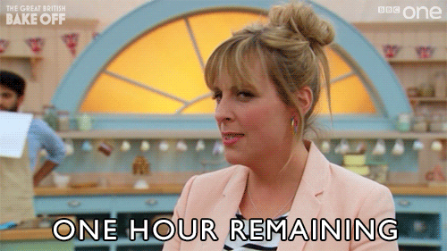 Mel Giedroyc One Hour Remaining GIF by BBC - Find & Share on GIPHY