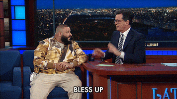 Bless Up Stephen Colbert GIF by The Late Show With Stephen Colbert
