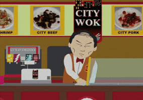 chinese buffet GIF by South Park 