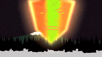 flying red god GIF by South Park 