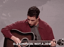 Adam Sandler Oj Simpson Not A Jew GIF by Saturday Night Live - Find & Share  on GIPHY