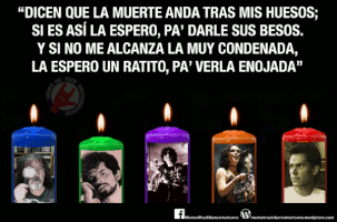 MRI dÃ­a de muertos rock mexicano veladoras rita guerrero GIF