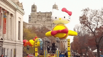 Hello Kitty GIF by The 94th Annual Macy’s Thanksgiving Day Parade
