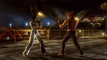 serkanabay tekken hwoarang-steve tag throw GIF