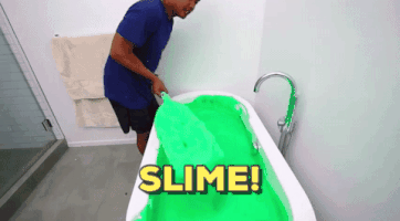 slime bath GIF by Guava Juice