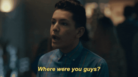 Timothee Chalamet Where Were You Guys Gif By Miss Stevens Find Share On Giphy