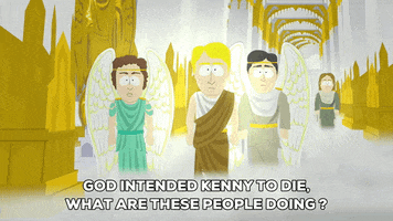angels heaven GIF by South Park 