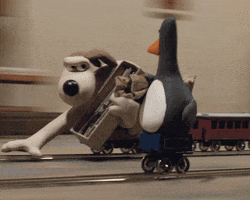 Wallace And Gromit Race GIF by Aardman Animations