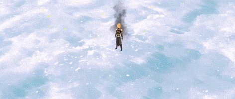 crooked anime fire action ice GIF