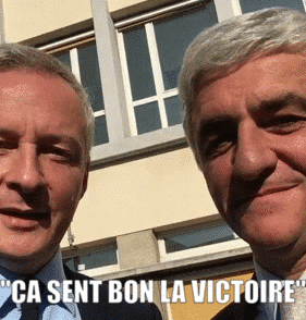 bruno le maire entourage GIF by franceinfo