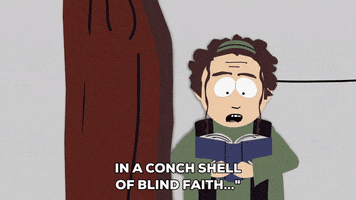 reading preaching GIF by South Park 