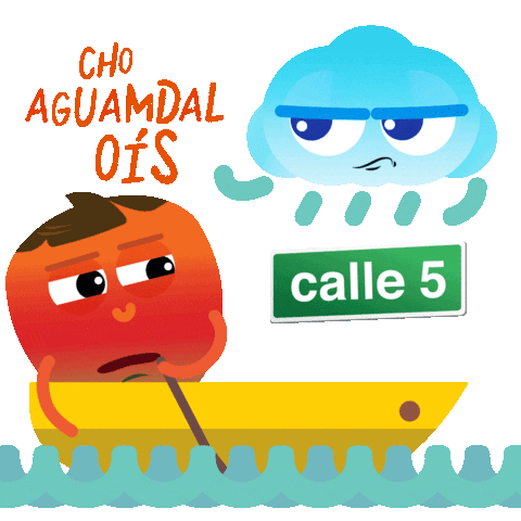 Colombia Agua Sticker