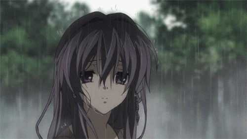 crying in rain gif