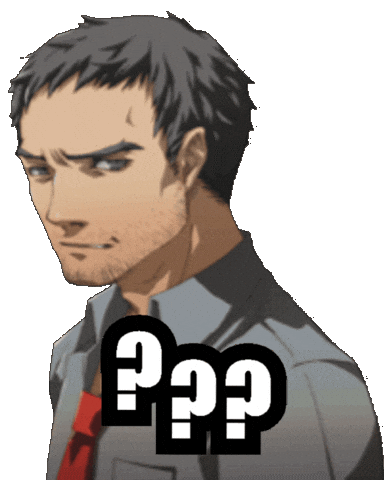 Persona 4 What Sticker