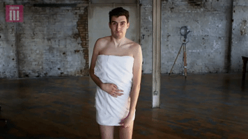 penguinintheroom love island towel steve bugeja small towel GIF