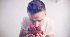 One Direction Strawberries GIF by BOP and Tiger Beat!