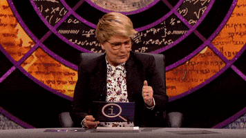 Quite Interesting Sally Phillps GIF by The QI Elves