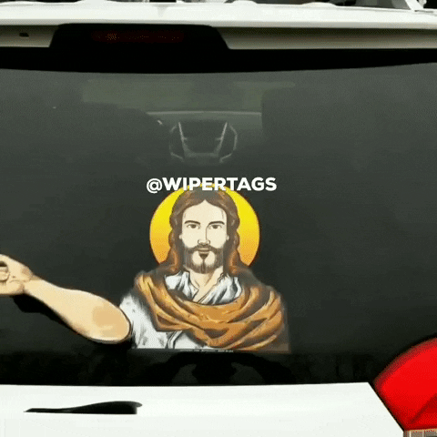 jesus bless GIF by WiperTags Wiper Covers