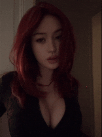 Cute Girl Flirting GIF