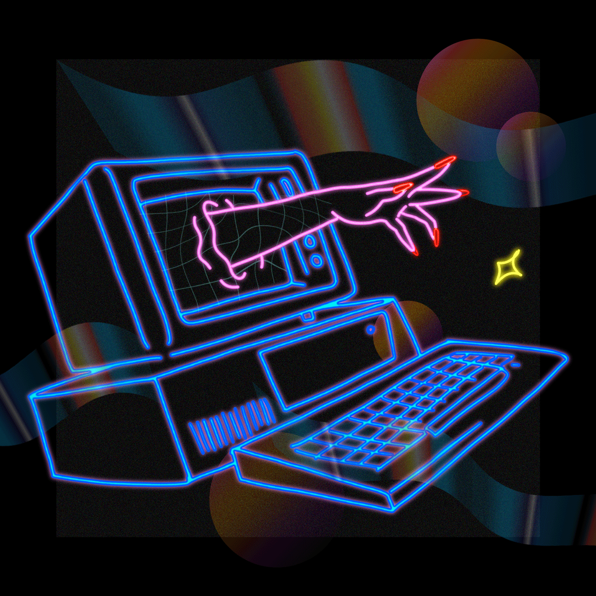 Glow Science Fiction GIF by ptrzykd Find & Share on GIPHY