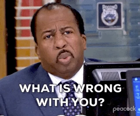 What Is Wrong With You Season 4 GIF by The Office