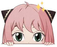 Blush Anya Sticker