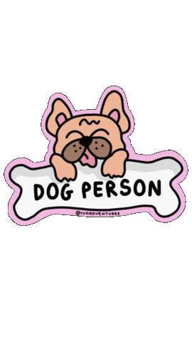 True Love Dog Sticker by Ivo Adventures