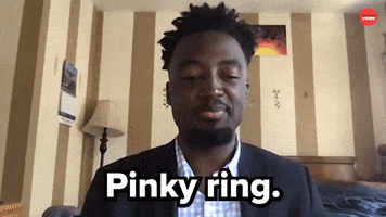Wedding Ring Pinky Promise GIF by BuzzFeed