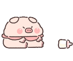 Angry Pig Sticker