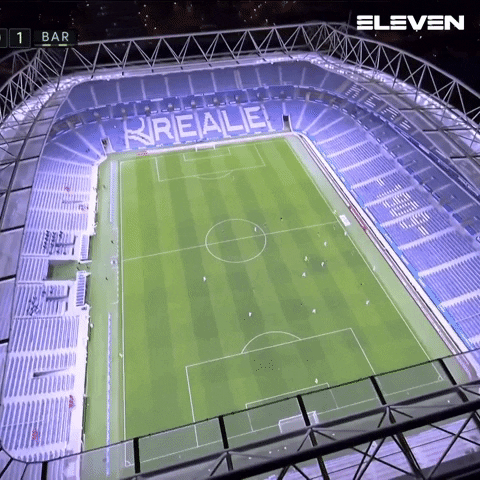 Real Sociedad Stadium GIF by ElevenSportsBE