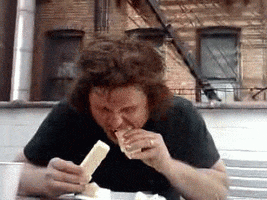 butter eating GIF